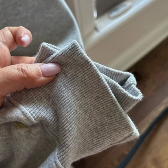 TNA BOYFRIEND Gray Zip-Up Hoodie - Picture 3 of 3